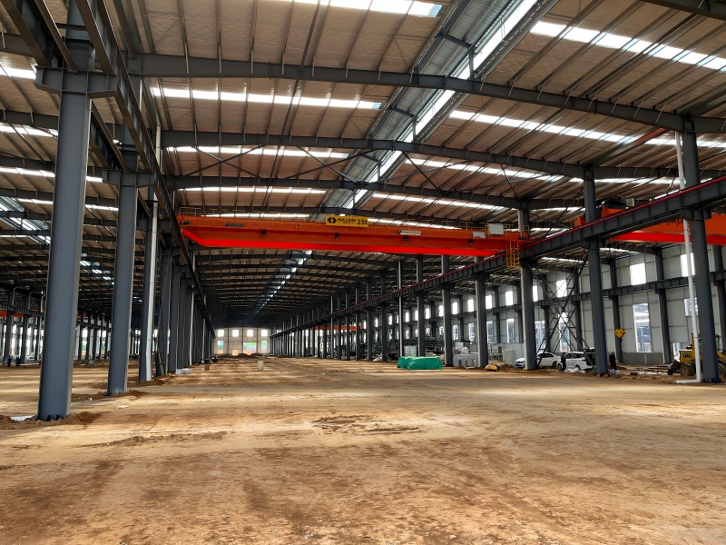 Prefabricated Multi-span Workshop